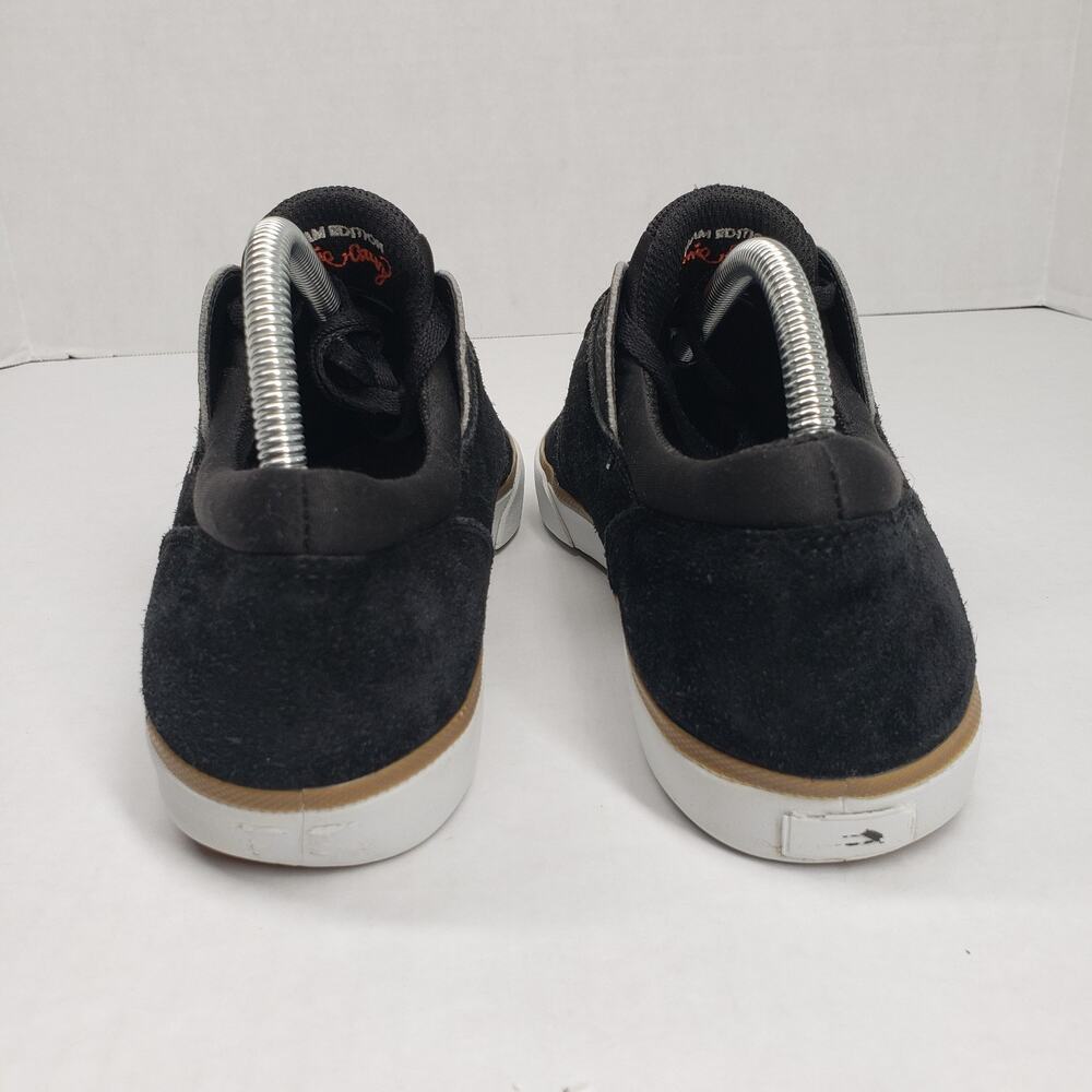 Lakai Fremont Skate Vulc Shoes Mens 7 Black Suede Skateboarding Team Yonnie Cruz - Picture 2 of 16